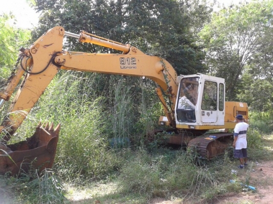 ขายรถแบคโฮLTEBHERR 912 LTTRONIC มือสองเก่านอกสถาพดีราคาถูก