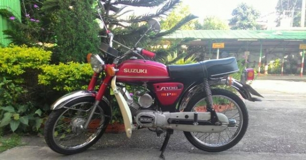 SuzukiA100p ปี1980ทำเดิมทุกเม็ดทุกจุดทะเบียน+ชุดโอน รถมือเดียวออกห้างมาเลยพร้อมใช้งานเชิญชม