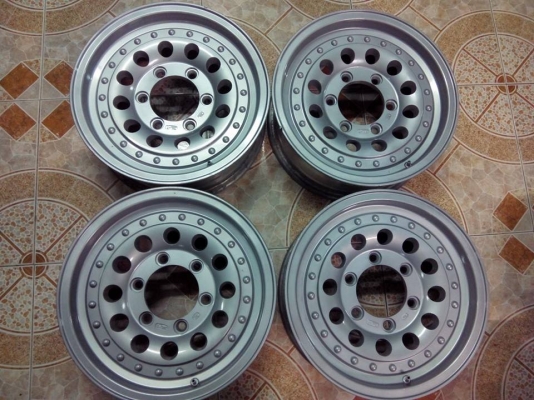 ขายครัฟ ล้อหยดน้ำ 15&times;6 ไม่คดไม่ซ่อมราคาเบาๆใครหาอยู่รีบเลยครัฟ