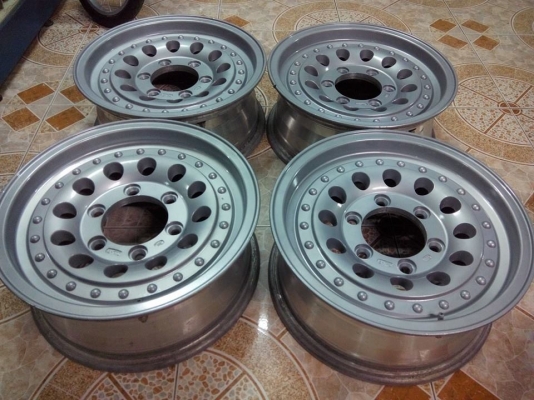 ขายครัฟ ล้อหยดน้ำ 15&times;6 ไม่คดไม่ซ่อมราคาเบาๆใครหาอยู่รีบเลยครัฟ