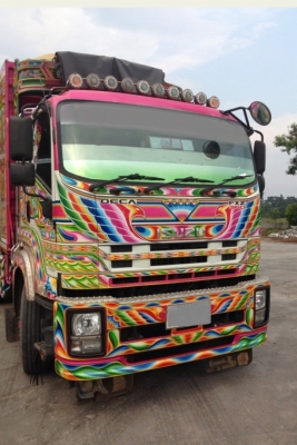 ขาย ISUZU 360 กระบะเนียมดั๊มเกษตร รถปี 53 ( มี 4 พ่วง )