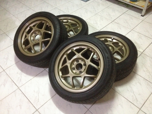 ขายแม็กSpeed5 งานROTA สีทอง ติดยาง ขอบ15กว้าง6"5 4รู100 1ชุด hankook195 50 15ปี11 1คู่ TOYO195 50 15ปี08 1วง Aurora195 55 15ปี09 1วง ราคา6500บาท โทร0924462525โส กทม ขายแม็กSpeed5 งานROTA สีทอง ติดยาง ขอบ15กว้าง6"5 4รู100 1ชุด hankook195 50 15ปี11 1คู่ TOYO195 50 15ปี08 1วง Aurora195 55 15ปี09 1วง ราคา6500บาท โทร0924462525โส กทม