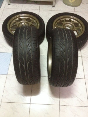 ขายแม็กSpeed5 งานROTA สีทอง ติดยาง ขอบ15กว้าง6"5 4รู100 1ชุด hankook195 50 15ปี11 1คู่ TOYO195 50 15ปี08 1วง Aurora195 55 15ปี09 1วง ราคา6500บาท โทร0924462525โส กทม ขายแม็กSpeed5 งานROTA สีทอง ติดยาง ขอบ15กว้าง6"5 4รู100 1ชุด hankook195 50 15ปี11 1คู่ TOYO195 50 15ปี08 1วง Aurora195 55 15ปี09 1วง ราคา6500บาท โทร0924462525โส กทม