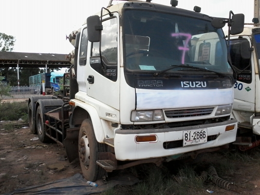 ขายด่วนครับ  หัวลาก ISUZU DECA270 ปี46 EURO 2 เครื่อง เชียงไฮดีเซล 280 TERBOรถพร้อมใช้งานทุกคัน ครับ ยังมีพอให้จองได้อยู่ครับ