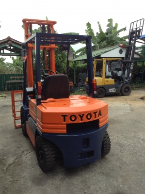 +++ ขายโฟล์คลิฟท์  TOYOTA 5FD25  ขนาด 2.5  ตัน  เครื่องยนต์ดีเซล  เสา  4  เมตร  ฮิ้งค์โฟล์ค   เกียร์ธรรมดา   งา 1,070  มม.  ยางตัน   รถสภาพดี  พร้อมใช้ครับ +++