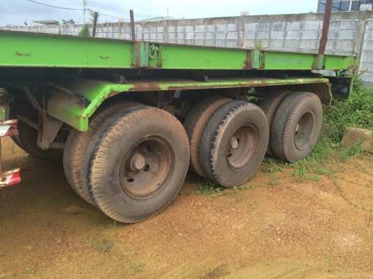 หางพื้นเรียบ12ม.3คานแท้ ของ พิรุฬแอสเซมบลีย์..ปี*2550...สภาพดี..ดอกยางอ่อน