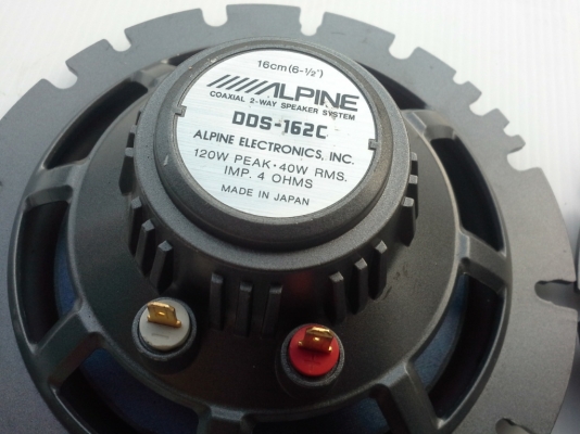 ลำโพง Alpine DDDrive DDS-162C แกนร่วมสองทาง