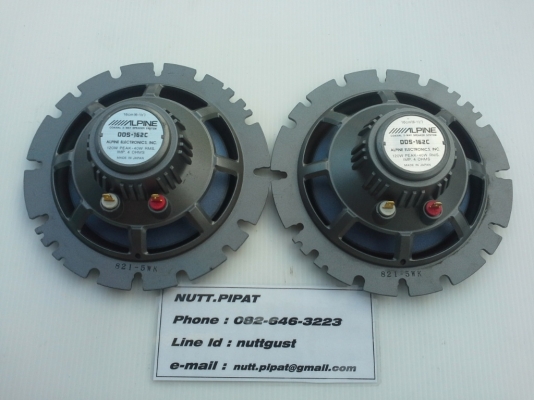 ลำโพง Alpine DDDrive DDS-162C แกนร่วมสองทาง