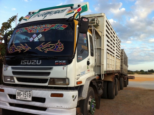 ขายรถพ่วง อีซูซุ เดก้า 270