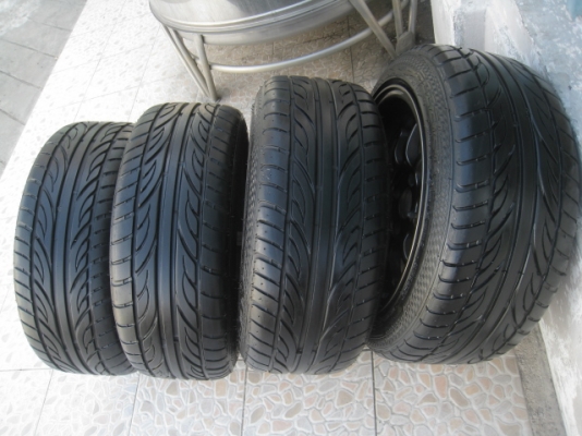 ขายล้อแม็กมือ2 RF1 15"x F7" et33 R8" et20 ยางปี13  สนใจติดต่อเล็กคลองสามครับ 081-3747940