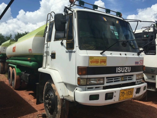 (มี2คัน)10ล้อ2เพลา175แรงรถบรรทุกน้ำมันพืช(ปาร์ม)15000ล. สวย..เบรคทิฟฟี่