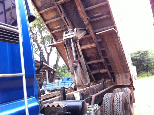 ขายISUZU DECA 270 ดัมพ์ 10ล้อ พร้อมชุดลำโพง+ระบบยกดัมพ์ตัวลูกพ่วง ครบ