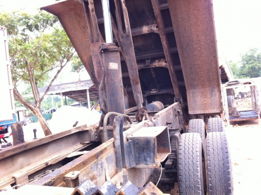 ขายISUZU DECA 320 ดัมพ์ 10ล้อ พร้อมชุดลำโพง+ระบบยกดัมพ์ตัวลูกพ่วง ครบ