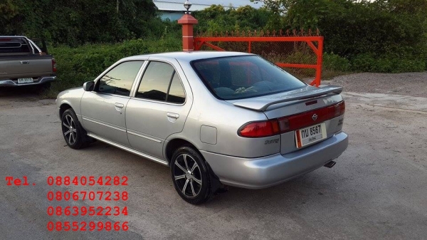 ขาย Nissan sunny saloon ปี 40 สีบรอนซ์เงินสวยมาก ราคา 59,000 บาท ++++++++++