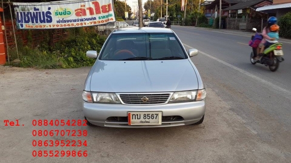 ขาย Nissan sunny saloon ปี 40 สีบรอนซ์เงินสวยมาก ราคา 59,000 บาท ++++++++++