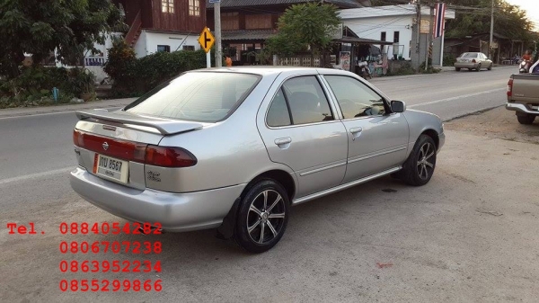 ขาย Nissan sunny saloon ปี 40 สีบรอนซ์เงินสวยมาก ราคา 59,000 บาท ++++++++++