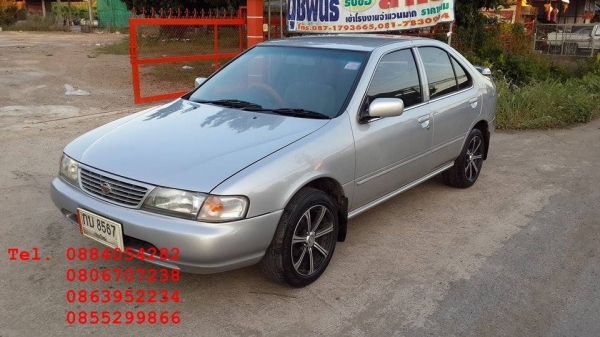 ขาย Nissan sunny saloon ปี 40 สีบรอนซ์เงินสวยมาก ราคา 59,000 บาท ++++++++++