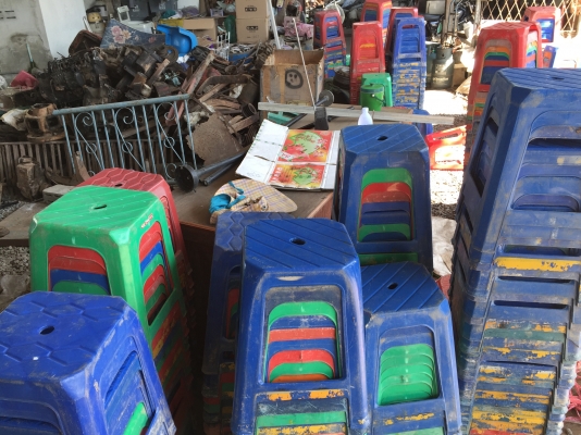 เก้าอี้มือสอง ตัวละ25บาท