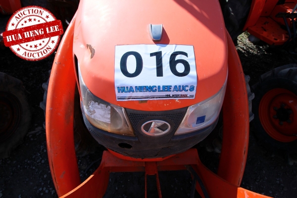 AUC 8 Code 016 แทรกเตอร์ kubota l3608 ราคา เริ่มต้นการประมูล 230,000 บาท
