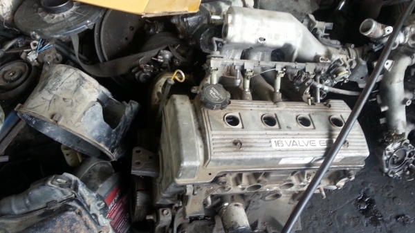 เครื่อง 5AFE โซลูน่า เอาไปทำเป็นอะไหล่ครับ