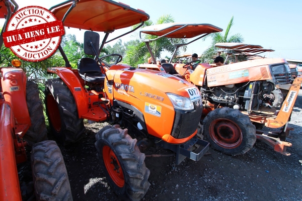 AUC 8 Code 017 แทรกเตอร์ kubota l3608 ราคา เริ่มต้นการประมูล 270,000 บาท