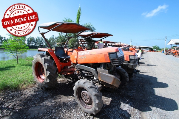 AUC 8 Code 020 แทรกเตอร์ kubota l4508 ราคา เริ่มต้นการประมูล 160,000 บาท