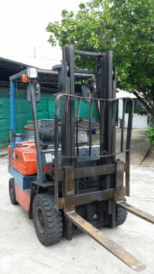 +++ ขายโฟล์คลิฟท์  TOYOTA 5FD15  ขนาด  1.5  ตัน  เครื่องยนต์ดีเซล  เสา  3  เมตร  เกียร์ธรรมดา  งา 1,070  มม.  ยางลม