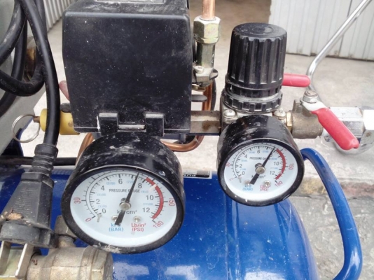 ขายปั๊มลม PUMA 3 HP 40 L. สภาพสวย ขายปั๊มลม PUMA 3 HP 40 L. สภาพสวย