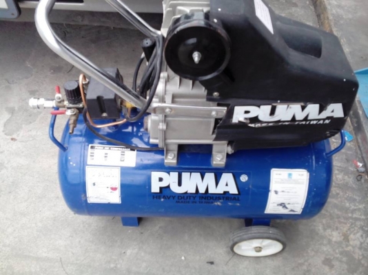 ขายปั๊มลม PUMA 3 HP 40 L. สภาพสวย