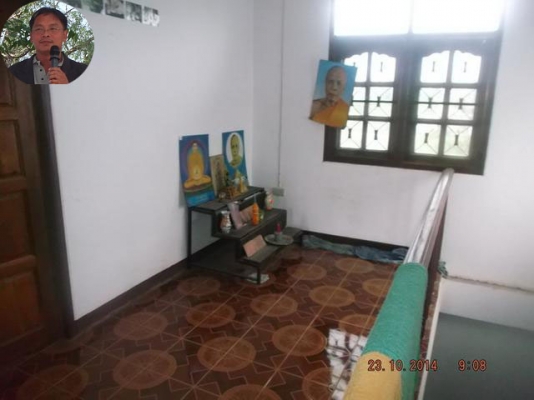 ขายบ้านเดี่ยวเนื้อที่ 140 ตรว.ใกล้วัดพระธรรมกาย ตลาทไท นวนคร