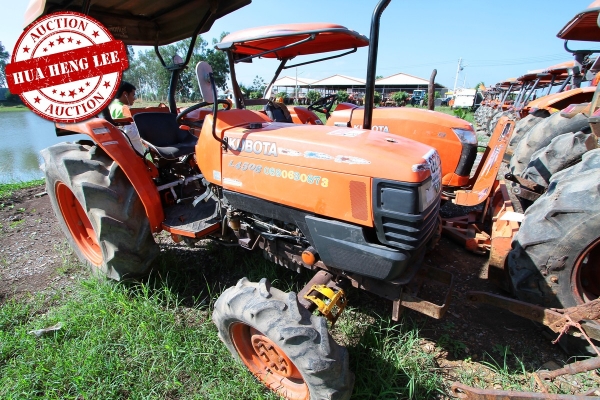 AUC 8 Code 022 แทรกเตอร์ kubota l4508 ราคา เริ่มต้นการประมูล 160,000 บาท