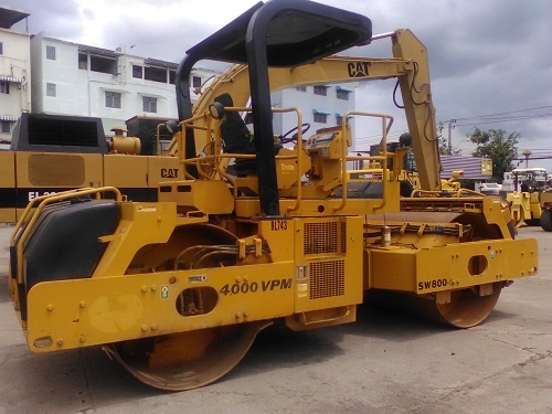 รถบดสั่นสะเทือน 8 ตัน Sakai SW800 รถเก่านอก เพิ่งเหยียบถึงไทย สภาพเดิมๆ รถบดสั่นสะเทือน 8 ตัน Sakai SW800 รถเก่านอก เพิ่งเหยียบถึงไทย สภาพเดิมๆ