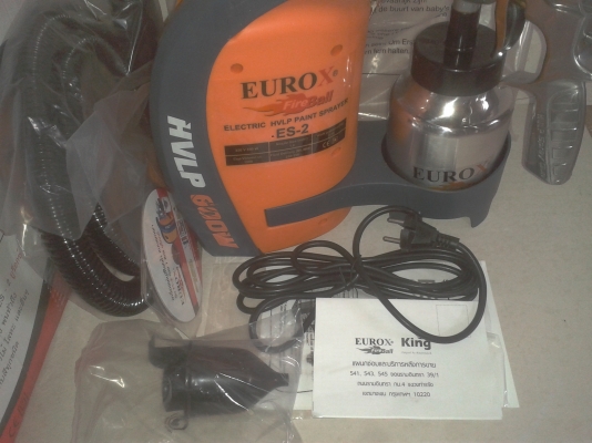 EUROX เครื่องพ่นสี รุ่น ES-2 ถ้วย 1 ลิตร