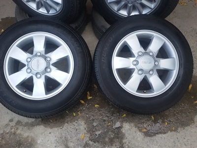 ขายล้อแม็กISUZU GOLD series16 พร้อมยางปี215/65/16 ปี13 4 ล้อ