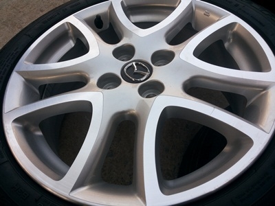 ขายล้อแม็กMazda 2 Sport Top 16 พร้อมยางปี11   4 ล้อ