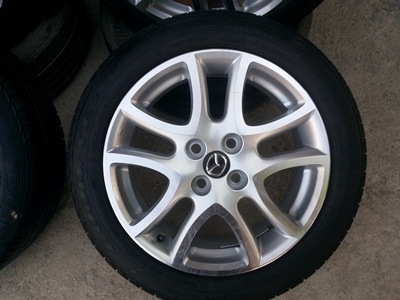 ขายล้อแม็กMazda 2 Sport Top 16 พร้อมยางปี11   4 ล้อ