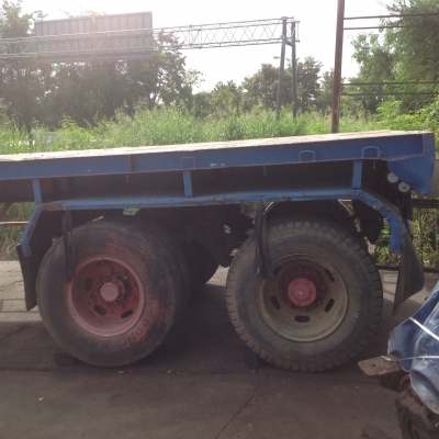 ขายเทเลอร์ พื้นเรียบ 2 เพลา (มัดจำแล้วจากลูกค้าขอนแก่น 10000) ขายเทเลอร์ พื้นเรียบ 2 เพลา (มัดจำแล้วจากลูกค้าขอนแก่น 10000)