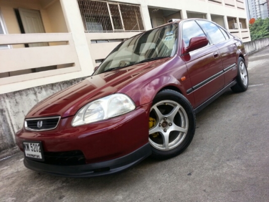 ขายรถบ้านCIVIC EKตัวTOP เครืองVTEC ล้อ WORK ลิ้นMUGENท่อJS  99000