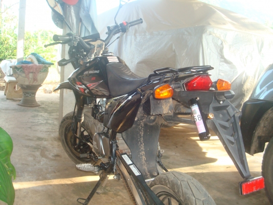 GPX SUPER MOTARD 125 BLACK