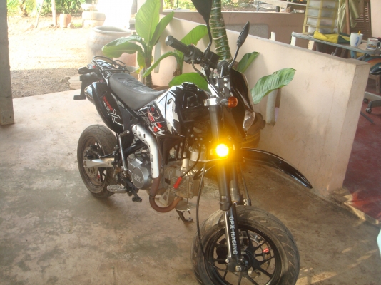GPX SUPER MOTARD 125 BLACK