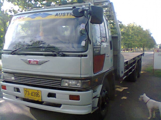 ขายHINO FL3H 195  10ล้อเพลาเดียวพื้นเรียบยาว 7.20 เมตร ขาย 850,000บาท