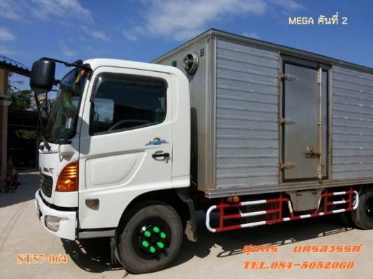 ขายด่วน รถบรรทุก 6 ล้อ HINO MEGA 150 แรงEURO-2 ตู้ 3 บาน รถห้างแท้ สภาพเดิมๆสวย พร้อมใช้สุดๆ ราคาสุดคุ้ม