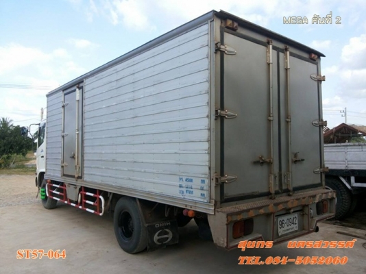 ขายด่วน รถบรรทุก 6 ล้อ HINO MEGA 150 แรงEURO-2 ตู้ 3 บาน รถห้างแท้ สภาพเดิมๆสวย พร้อมใช้สุดๆ ราคาสุดคุ้ม