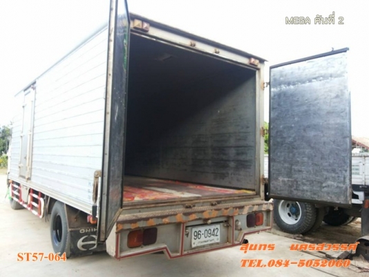 ขายด่วน รถบรรทุก 6 ล้อ HINO MEGA 150 แรงEURO-2 ตู้ 3 บาน รถห้างแท้ สภาพเดิมๆสวย พร้อมใช้สุดๆ ราคาสุดคุ้ม