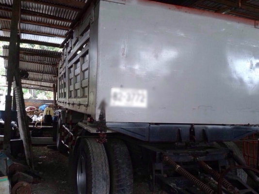 ขายลูกพ่วงดัมพ์สามมิตร 2 เพลา ทะเบียนพร้อม รถพร้อมใช้งาน