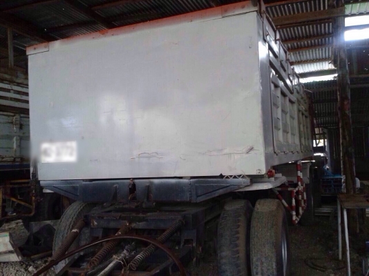 ขายลูกพ่วงดัมพ์สามมิตร 2 เพลา ทะเบียนพร้อม รถพร้อมใช้งาน