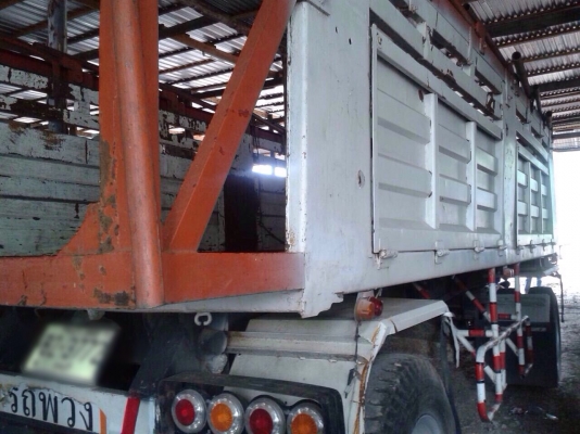 ขายลูกพ่วงดัมพ์สามมิตร 2 เพลา ทะเบียนพร้อม รถพร้อมใช้งาน