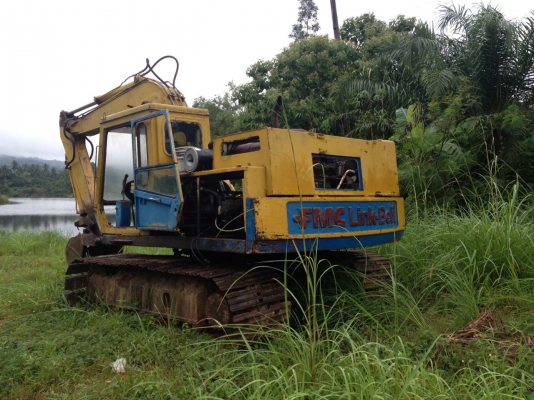 แบคโฮ SUMITOMO 120-1 สภาพใช้งานได้ ตักดินได้ ขึ้นรถได้..