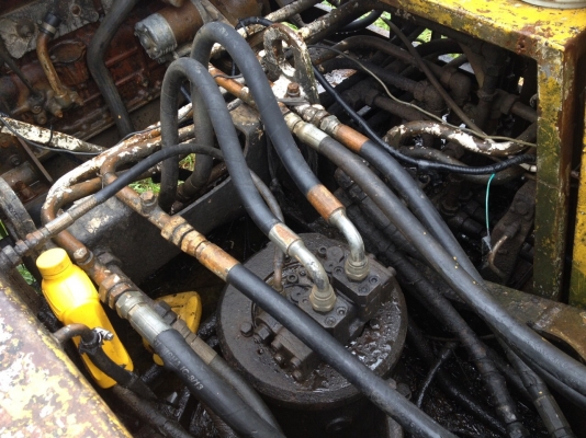 แบคโฮ SUMITOMO 120-1 สภาพใช้งานได้ ตักดินได้ ขึ้นรถได้..