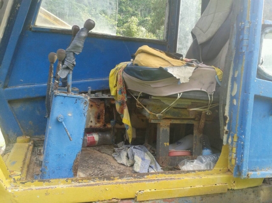 แบคโฮ SUMITOMO 120-1 สภาพใช้งานได้ ตักดินได้ ขึ้นรถได้..